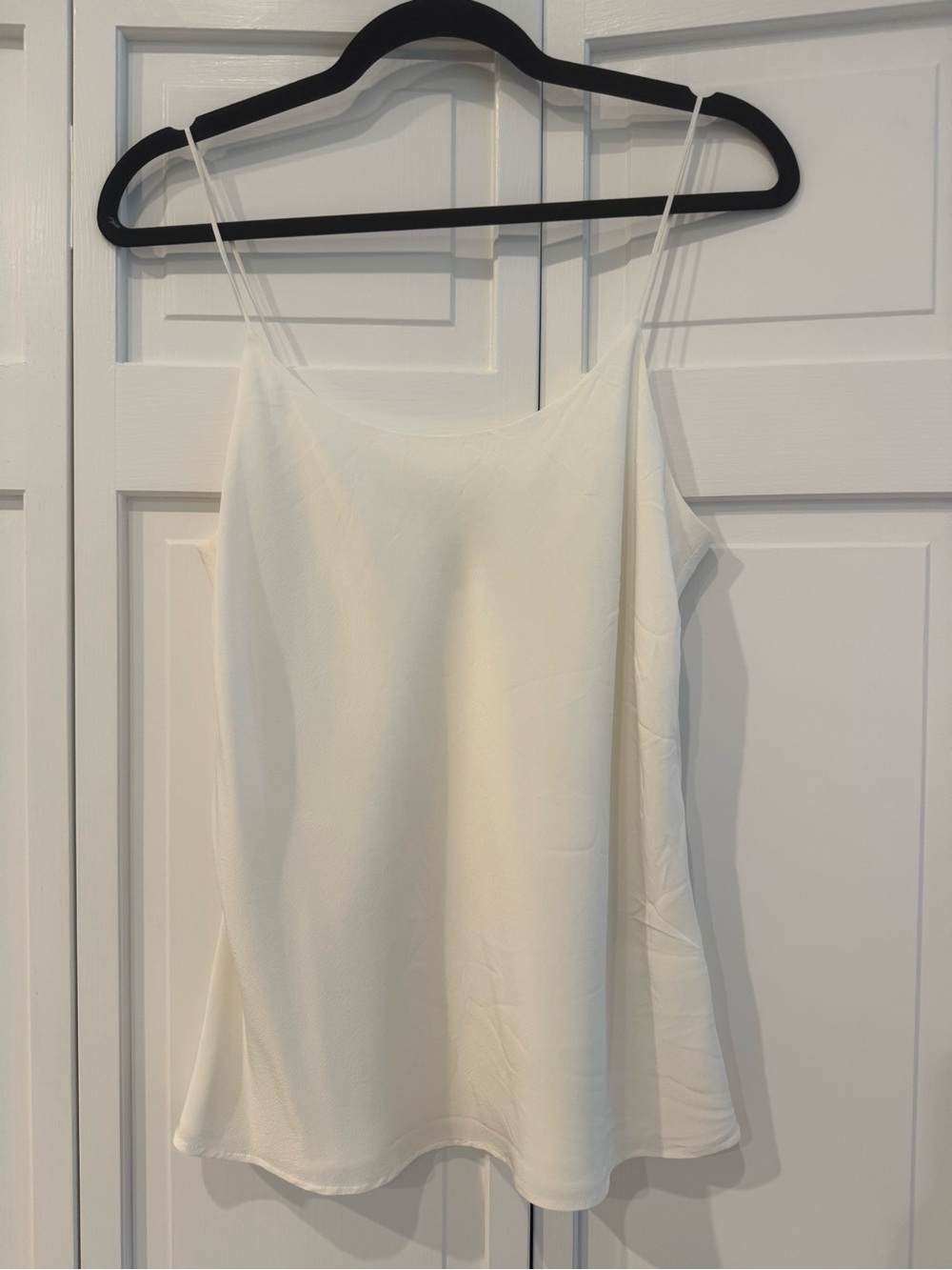 White Women's Spaghetti Strap Cami Top